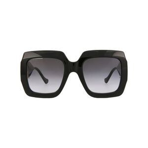 Gucci Square-Frame Injection Sunglasses Black Womens
